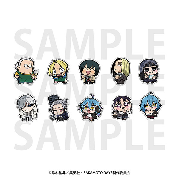 TVアニメ『SAKAMOTO DAYS』×大川ぶくぶ ダイカットステッカーセット[イーディス]《０５月予約》