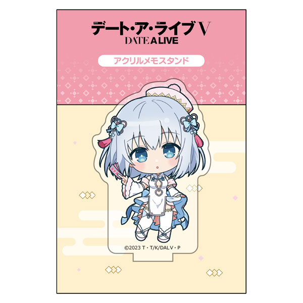 [デート・ア・ライブV]アクリルメモスタンド(鳶一折紙/パステルチャイナ)[カーテン魂]《０５月予約》