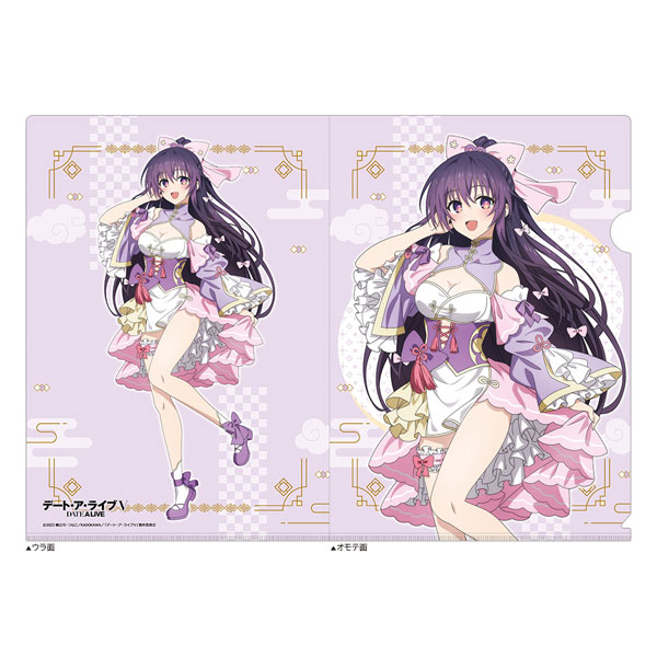 [デート・ア・ライブV]描き下ろしクリアファイル(夜刀神十香/パステルチャイナ)[カーテン魂]《０５月予約》