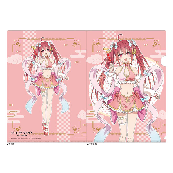[デート・ア・ライブV]描き下ろしクリアファイル(五河琴里/パステルチャイナ)[カーテン魂]《０５月予約》