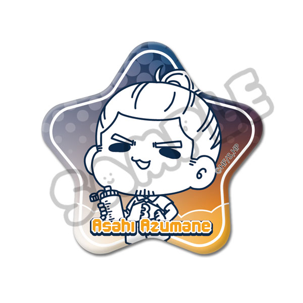 「ハイキュー！！」第8弾 星型缶バッジ(mochocho) M-VI(東峰旭)[シンクイノベーション]《０４月予約》