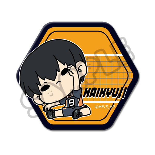 「ハイキュー！！」第8弾 六角形缶バッジ(mochocho) M-VB(影山飛雄)[シンクイノベーション]《０４月予約》