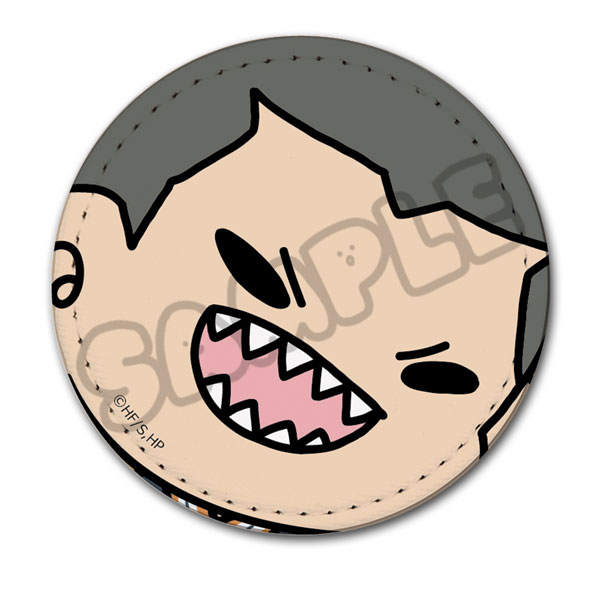 「ハイキュー！！」第8弾 レザーバッジ(mochocho) M-VF(田中龍之介)[シンクイノベーション]《０４月予約》