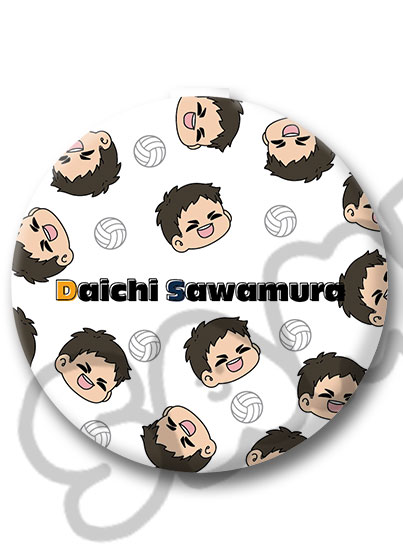 ハイキュー！！」第8弾 コンパクトミラー(mochocho) M-VG(澤村大地