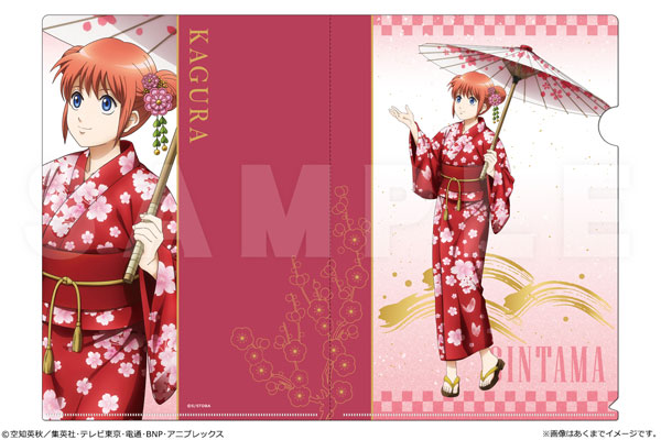 TVアニメ『銀魂』 A4クリアファイル Ver. 雪月風花 02 神楽[カナリア