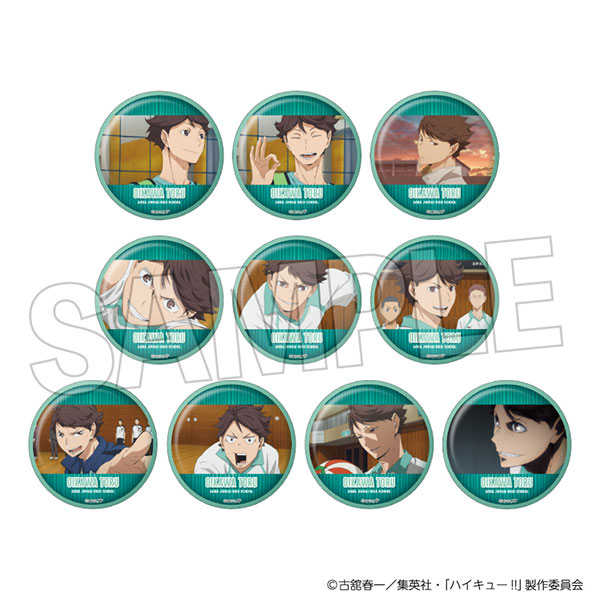 ハイキュー！！ トレーディング缶バッジ3 及川徹BOX 10個入りBOX