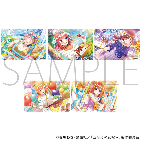 五等分の花嫁* アクリルシートコレクション(テーマパーク) 5個入りBOX[ムービック]《０４月予約》