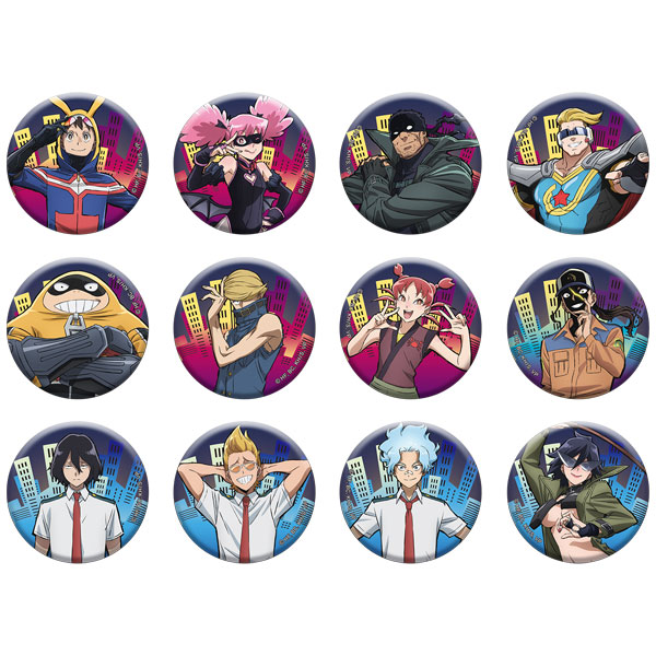 ヴィジランテ -僕のヒーローアカデミア ILLEGALS- 缶バッジコレクション[全12種] 第1弾 12個入りBOX