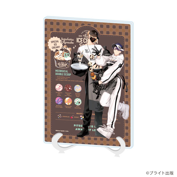アクリルアートボード(A5サイズ)「Tulle Ice Cream Factory -7th