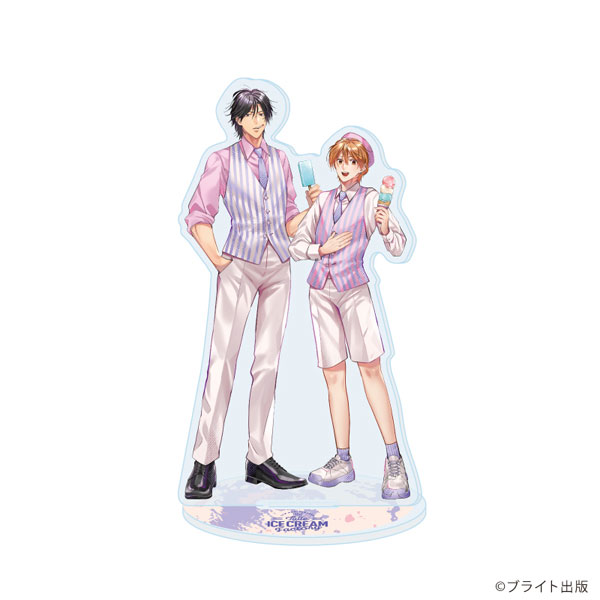 アクリルスタンド「Tulle Ice Cream Factory -7th Anniversary-」02/うすいしっぽ先生(描き下ろしイラスト)[A3]《０４月予約》