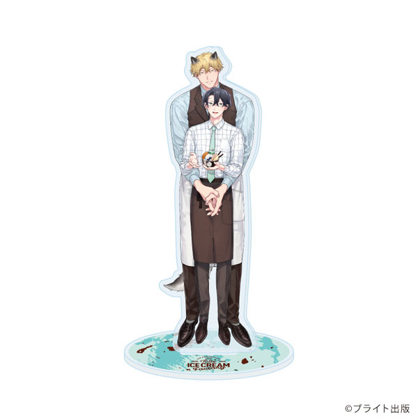 アクリルスタンド「Tulle Ice Cream Factory -7th Anniversary-」04/ぽけろう先生(描き下ろしイラスト)[A3]《０４月予約》