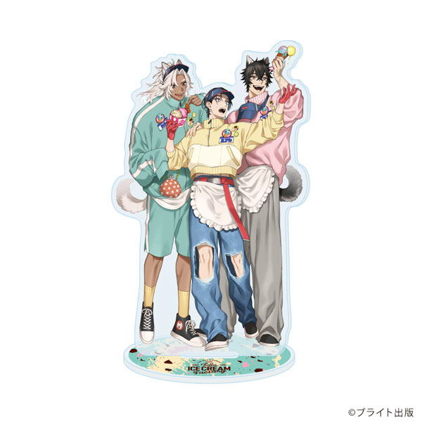 アクリルスタンド「Tulle Ice Cream Factory -7th Anniversary-」07/柳瀬せの先生(描き下ろしイラスト)[A3]《０４月予約》