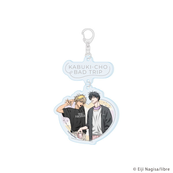 連結アクリルキーホルダー「歌舞伎町バッドトリップ」01/池田＆リオ(描き下ろしイラスト)[A3]《０４月予約》
