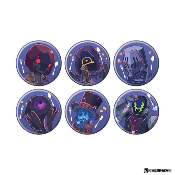 缶バッジ「仕事終わりにあの店で」02/グラフアートイラスト 6個入りBOX[A3]《０４月予約》