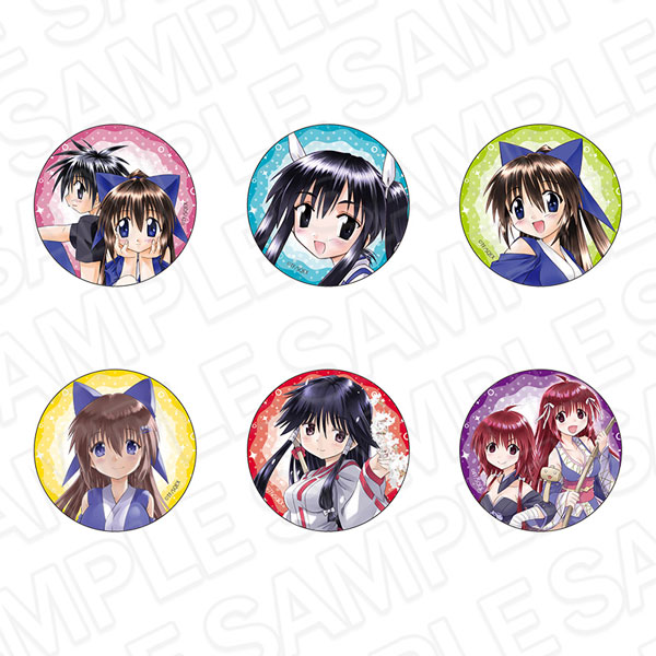 ながされて藍蘭島 カンバッジ(ランダム) 6個入りセット