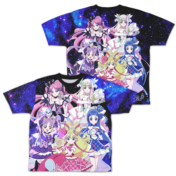 キミとアイドルプリキュア♪ 両面フルグラフィックTシャツ/L[コスパ]《０５月予約》