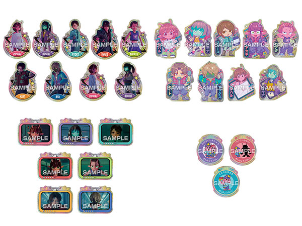 銀河特急 ミルキー☆サブウェイ キャラカットステッカーガム 16パック入りBOX (食玩)