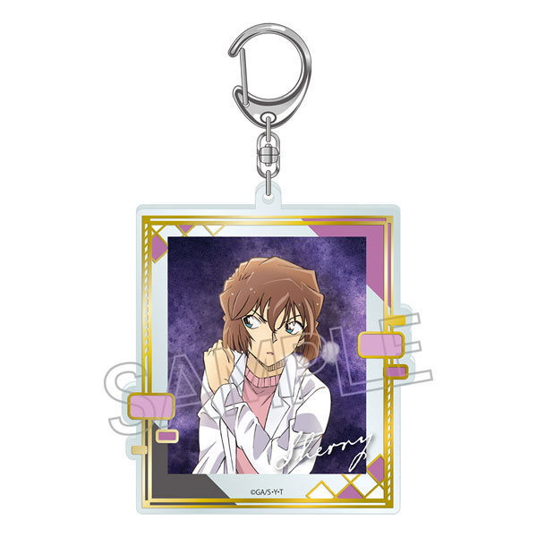 名探偵コナン 箔押しアクリルキーホルダー シェリー[ツインクル]《０４月予約》