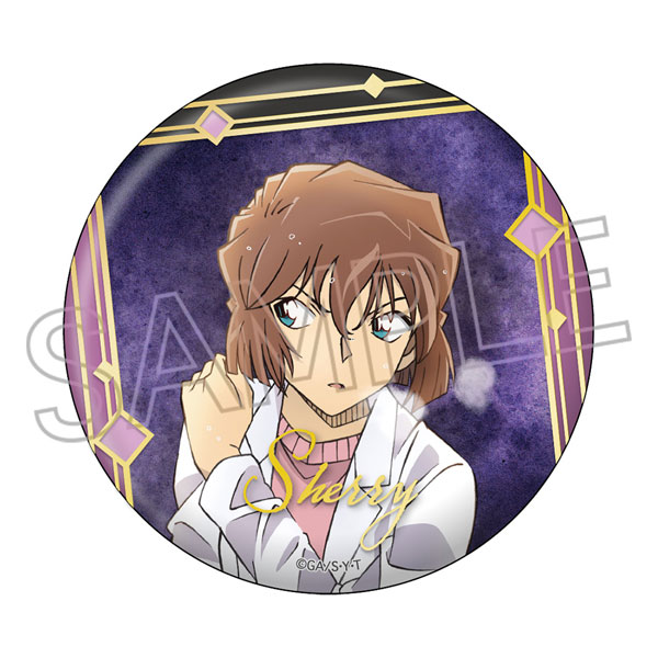 名探偵コナン メタリック缶バッジ シェリー[ツインクル]《04月予約》