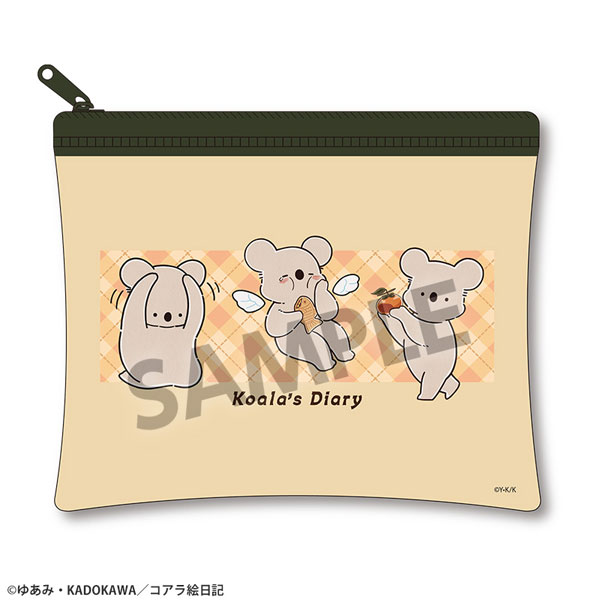 コアラ絵日記 ミニクリアフラットポーチ[ホビーストック]《０４月予約》