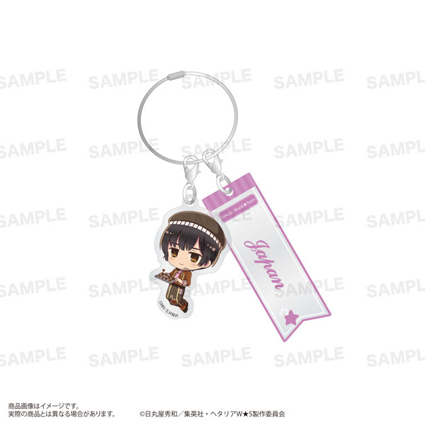 アニメ「ヘタリア World☆Stars」ワイヤーアクリルキーホルダー(きゃら