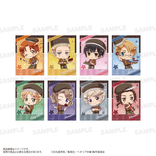 アニメ「ヘタリア World☆Stars」ミニカードセット(きゃらほっぴん