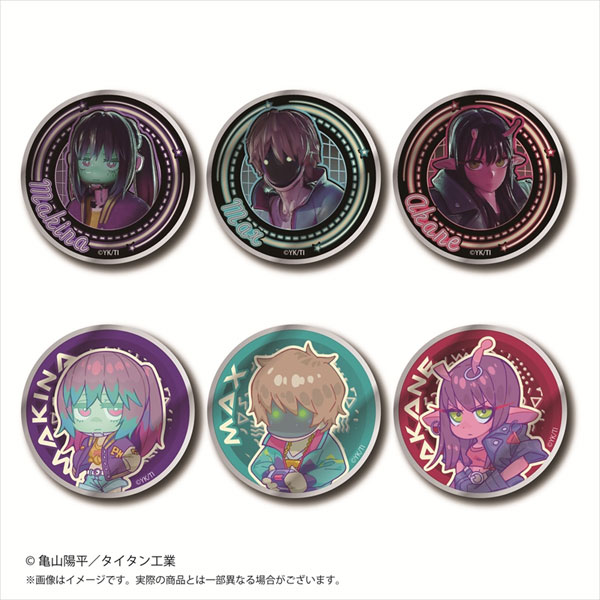 銀河特急 ミルキー☆サブウェイ メタルバッジシリーズ B版 6個入りBOX