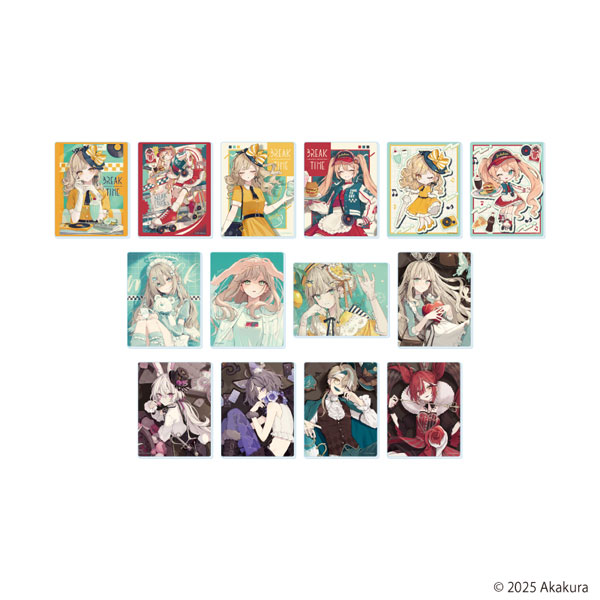 アクリルカード「赤倉個展『BREAK TIME』」01/公式＆描き下ろしイラスト 14個入りBOX[A3]《０４月予約》