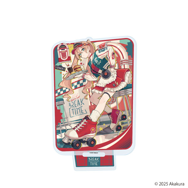 アクリルスタンド「赤倉個展『BREAK TIME』」07/サブビジュアル(描き下ろしイラスト)[A3]《０４月予約》