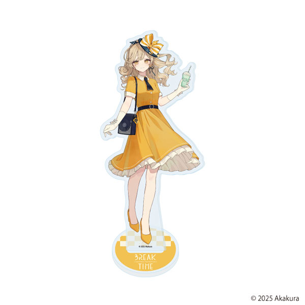 アクリルスタンド「赤倉個展『BREAK TIME』」08/レコード(描き下ろしイラスト)[A3]《０４月予約》