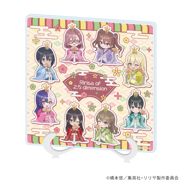 アクリルアートボード「2.5次元の誘惑」03/ひな祭りver.(ミニキャライラスト)[A3]《０５月予約》