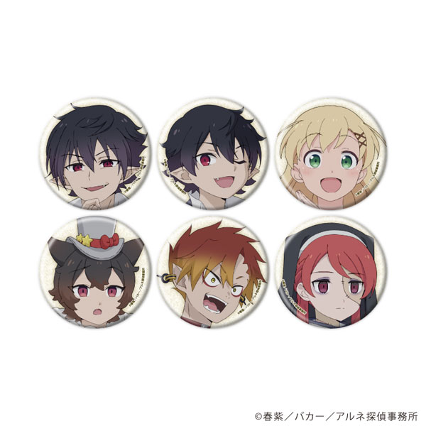アルネの事件簿　缶バッジ+QUARTET 缶バッジセット　リン　アルネ　ジシェ TVアニメ「アルネの事件簿」くじメイト | NEO GATE