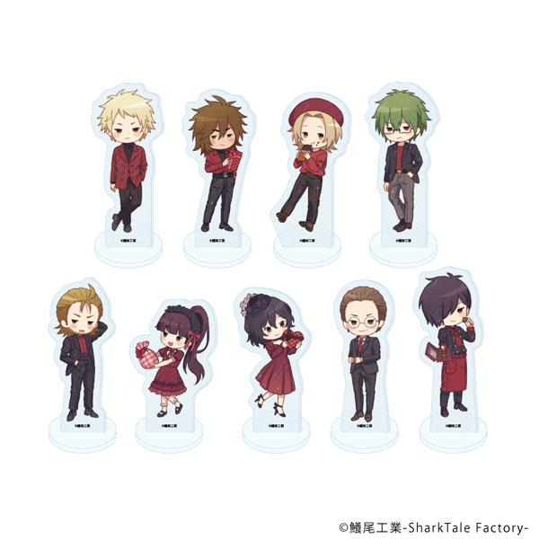 アクリルぷちスタンド「細胞神曲」02/バレンタインver. グラフアートイラスト 9個入りBOX