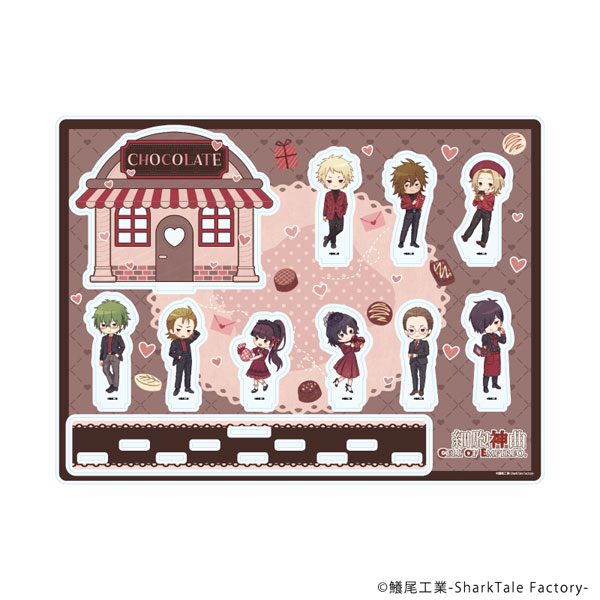 アクリルジオラマ「細胞神曲」06/バレンタインver.(グラフアートイラスト)[A3]《０５月予約》