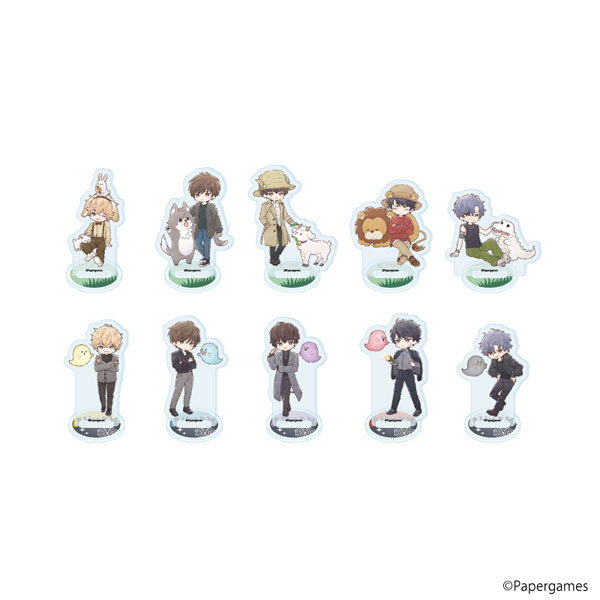 アクリルぷちスタンド「恋とプロデューサーEVOL×LOVE」12/セット2 グラフアートイラスト 10個入りBOX