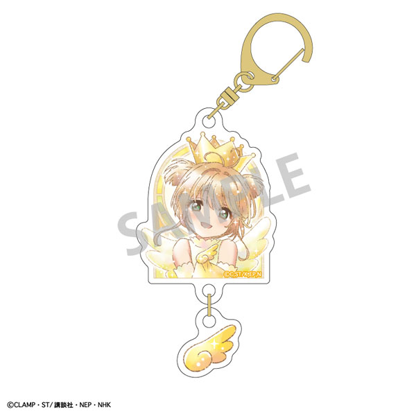 カードキャプターさくら クリアカード編 ダブルパーツアクリルキーホルダー 木之本桜A カミアニTOUCH[カミオジャパン]《０５月予約》
