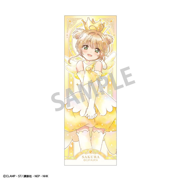 カードキャプターさくら クリアカード編 ロングスクエア缶バッジ 木之本桜A カミアニTOUCH[カミオジャパン]《０５月予約》
