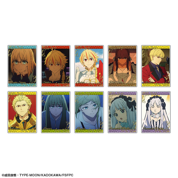 TVアニメ『Fate/strange Fake』 トレーディングアクリルカード 10個入りBOX