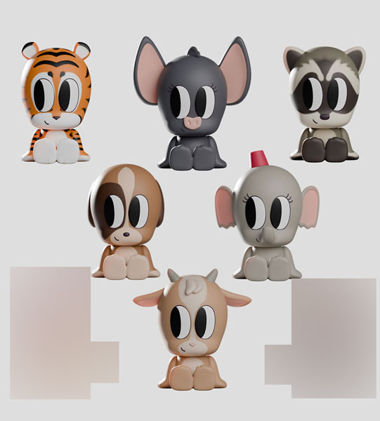 Tiny Shiny Hineys 6個入りBOX