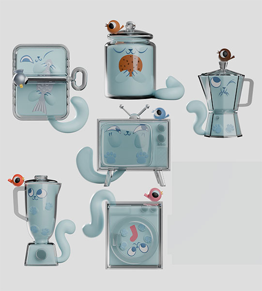 Ghost Cat 6個入りBOX