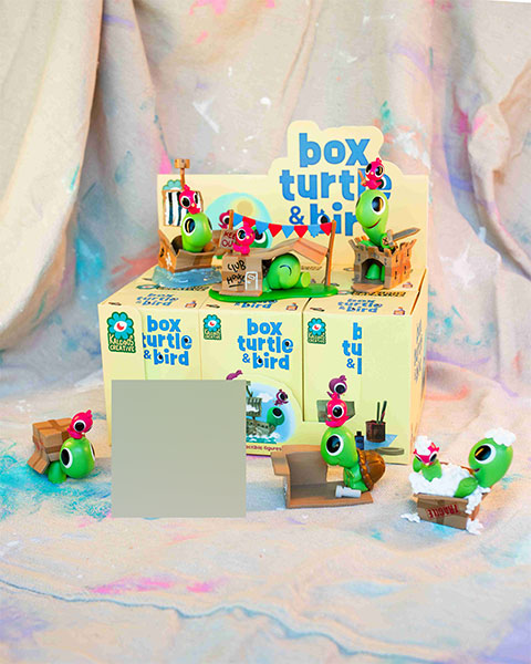 Box Turtle and Bird 6個入りBOX