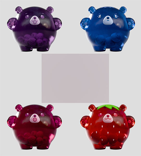 Little Bearries 4個入りBOX