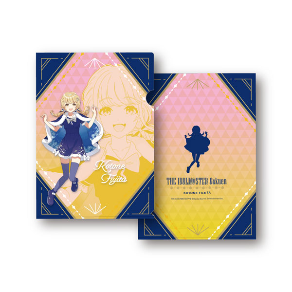 学園アイドルマスター クリアファイル 藤田ことね 初星パラダイスver