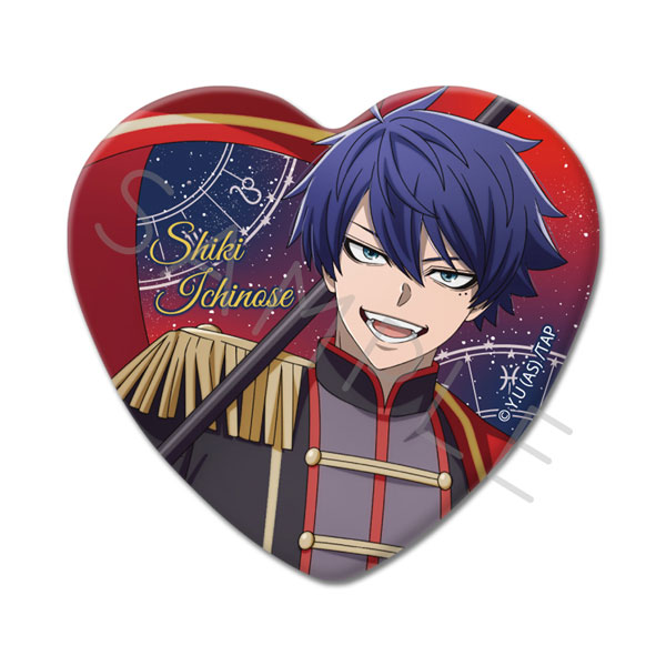 TVアニメ「桃源暗鬼」第4弾 ハート型缶バッジ CA (一ノ瀬四季)[シンク