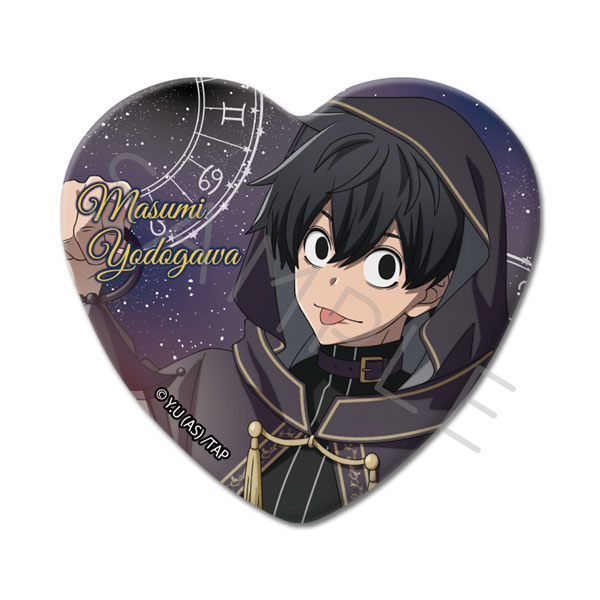 TVアニメ「桃源暗鬼」第4弾 ハート型缶バッジ CF (淀川真澄)[シンク