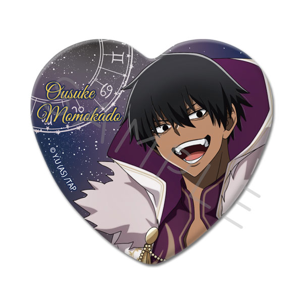 TVアニメ「桃源暗鬼」第4弾 ハート型缶バッジ CI (桃角桜介)[シンク