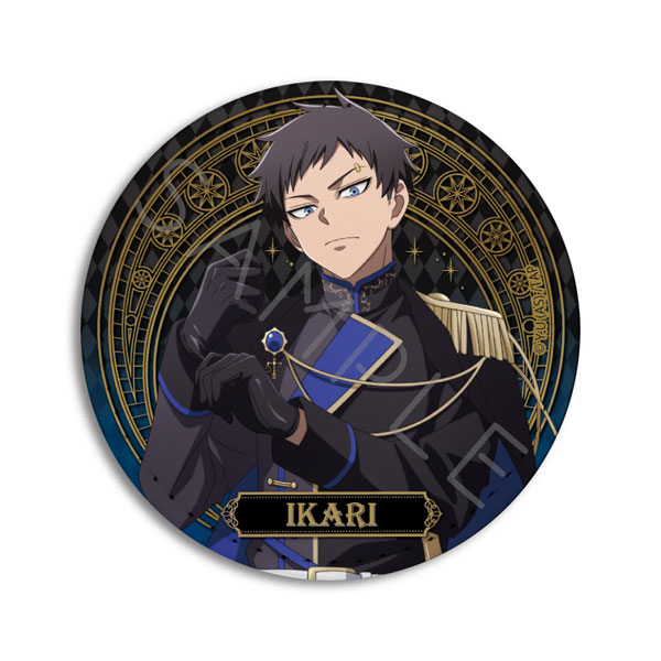 TVアニメ「桃源暗鬼」第4弾 レザーバッジ (丸形) CD (矢颪碇)[シンク