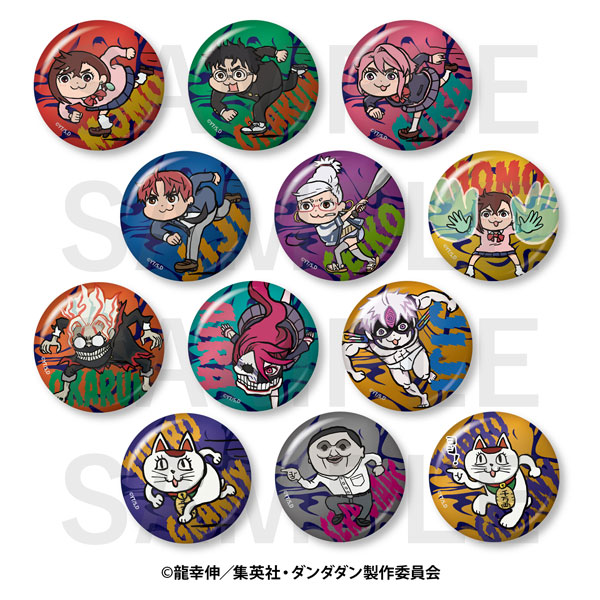 TVアニメ『ダンダダン』×くまみね トレーディングメタリック缶バッジ 12個入りBOX