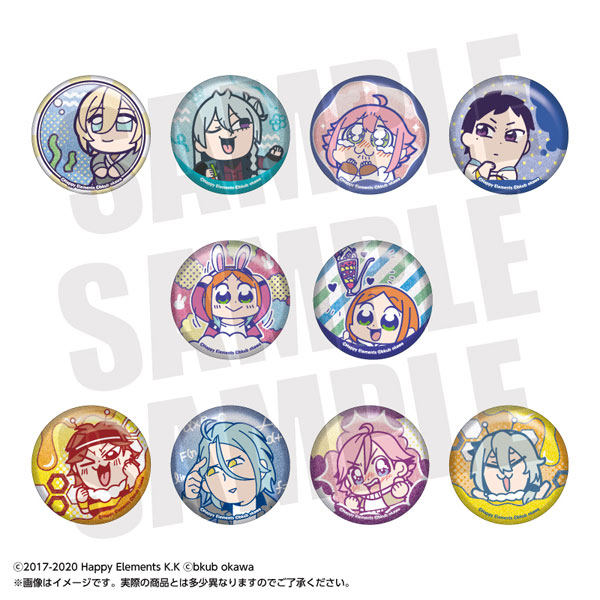 あんさんぶくぶスターズ！！ グリッター缶バッジコレクション vol.2　10個入りBOX