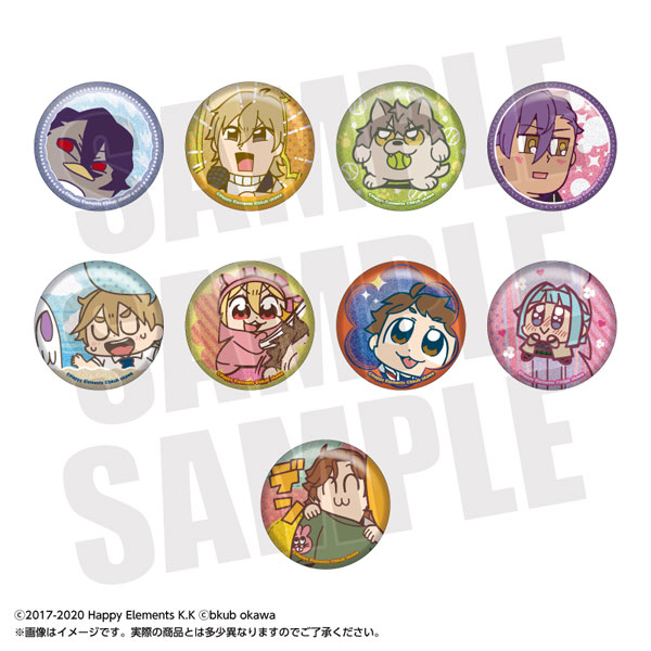 あんさんぶくぶスターズ！！ グリッター缶バッジコレクション vol.3　9個入りBOX